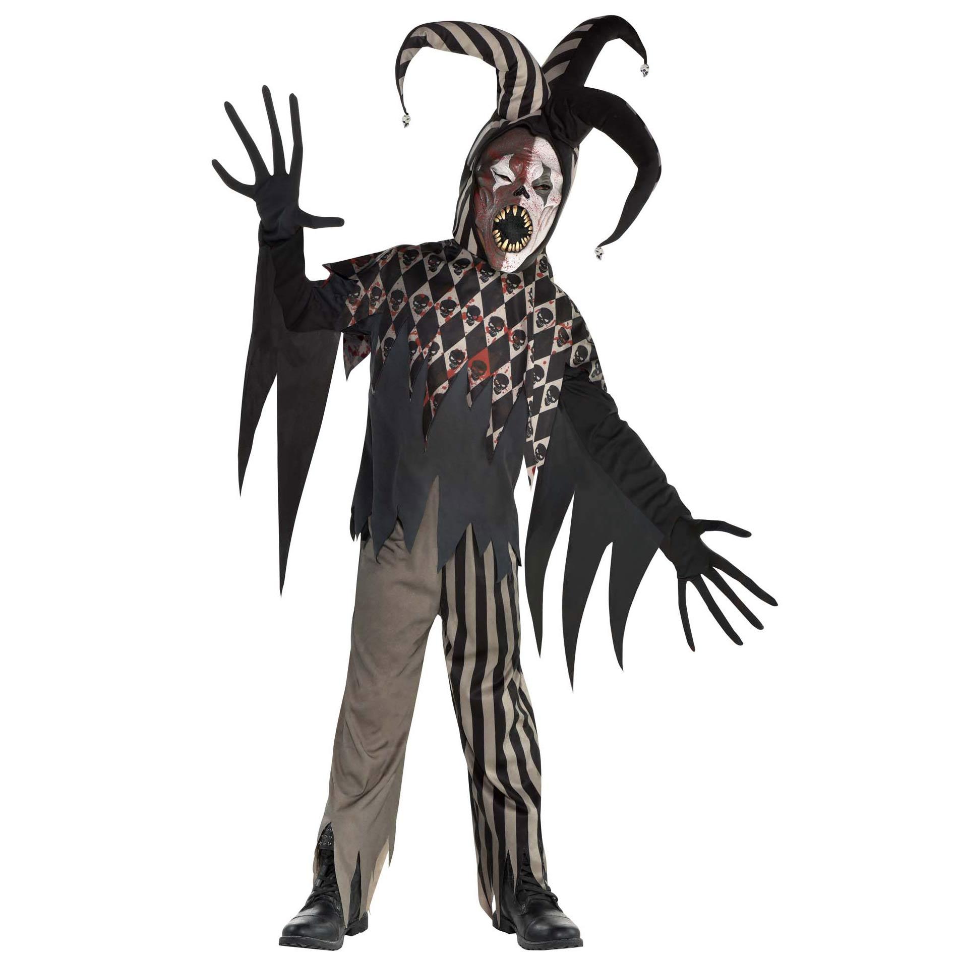Child Twisted Jester Costume Costumes & Apparel - Party Centre