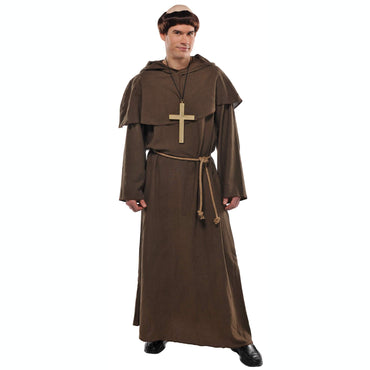 Adult Friar Costume Costumes & Apparel - Party Centre