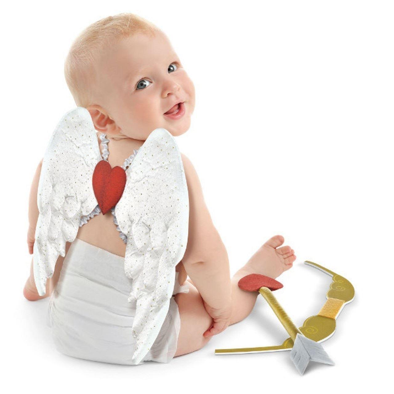 Valentines Infant Cupid Kit (0-6months) Costumes & Apparel - Party Centre