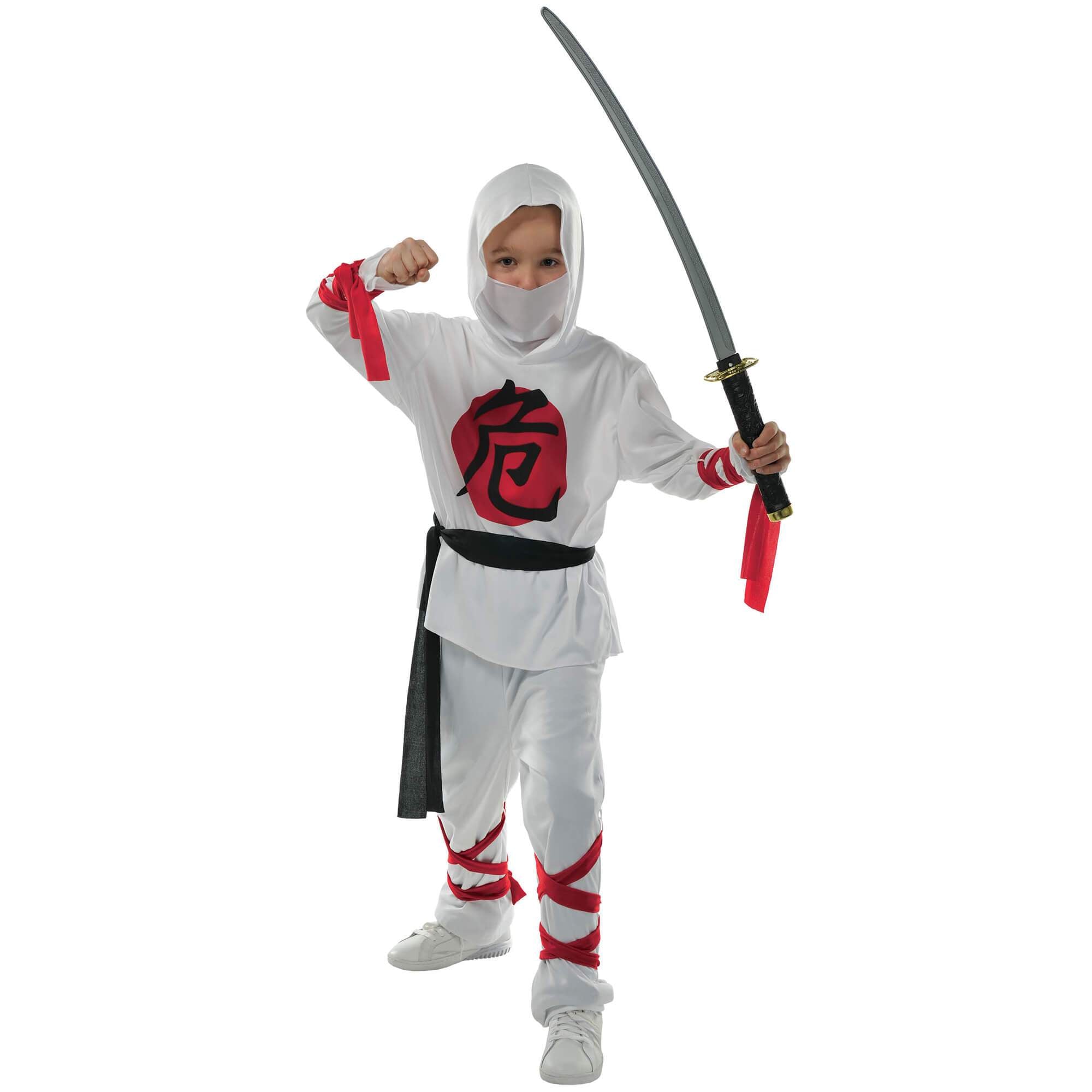 Child Warrior Ninja Boy Costume Costumes & Apparel - Party Centre