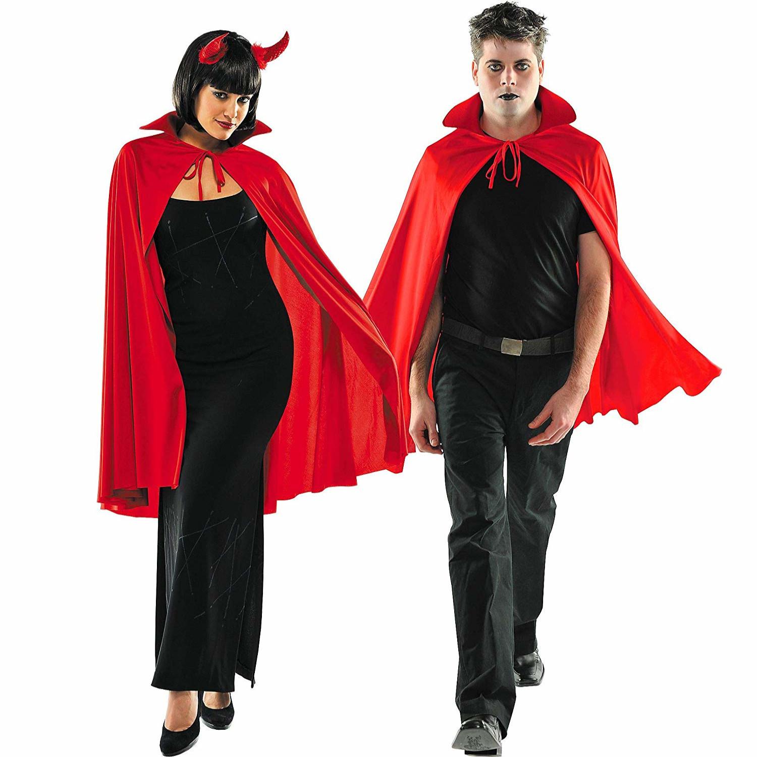 Adult Medium Length Red Cape Costumes & Apparel - Party Centre