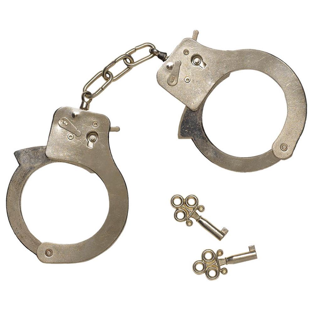 Metal Handcuffs Costumes & Apparel - Party Centre