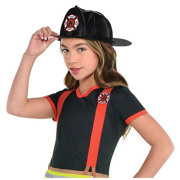Child Wild Fire Girl Firefighter Costume