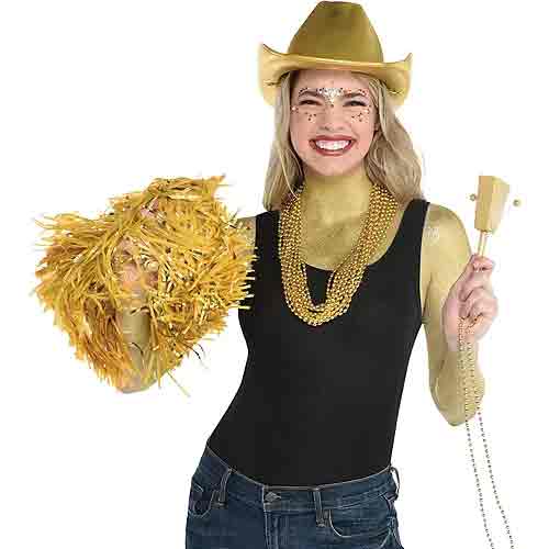 Gold Glitter Body Spray Make Up 4oz