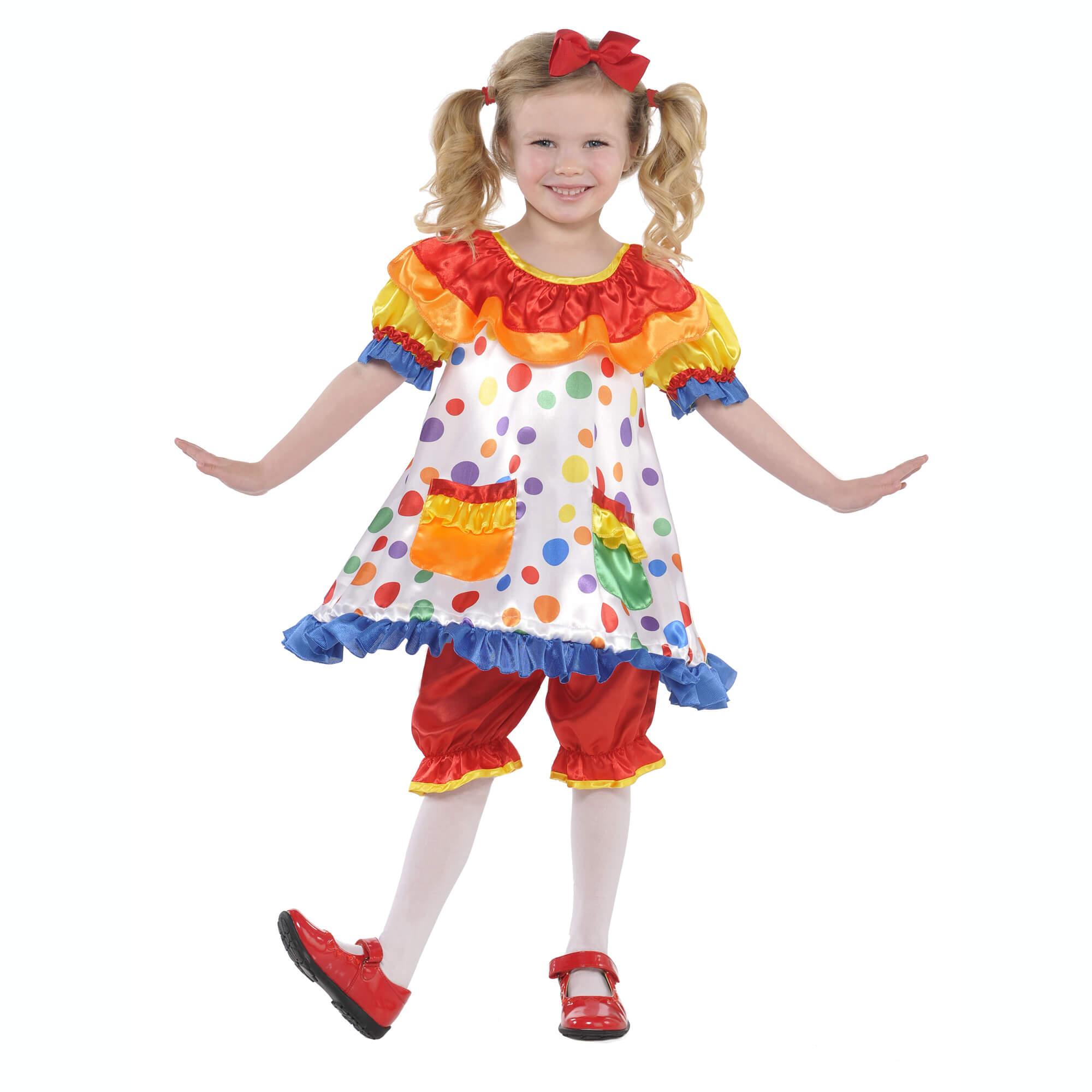 Child Clown Dress Funny Costume Costumes & Apparel - Party Centre