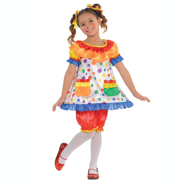 Child Clown Dress Funny Costume Costumes & Apparel - Party Centre