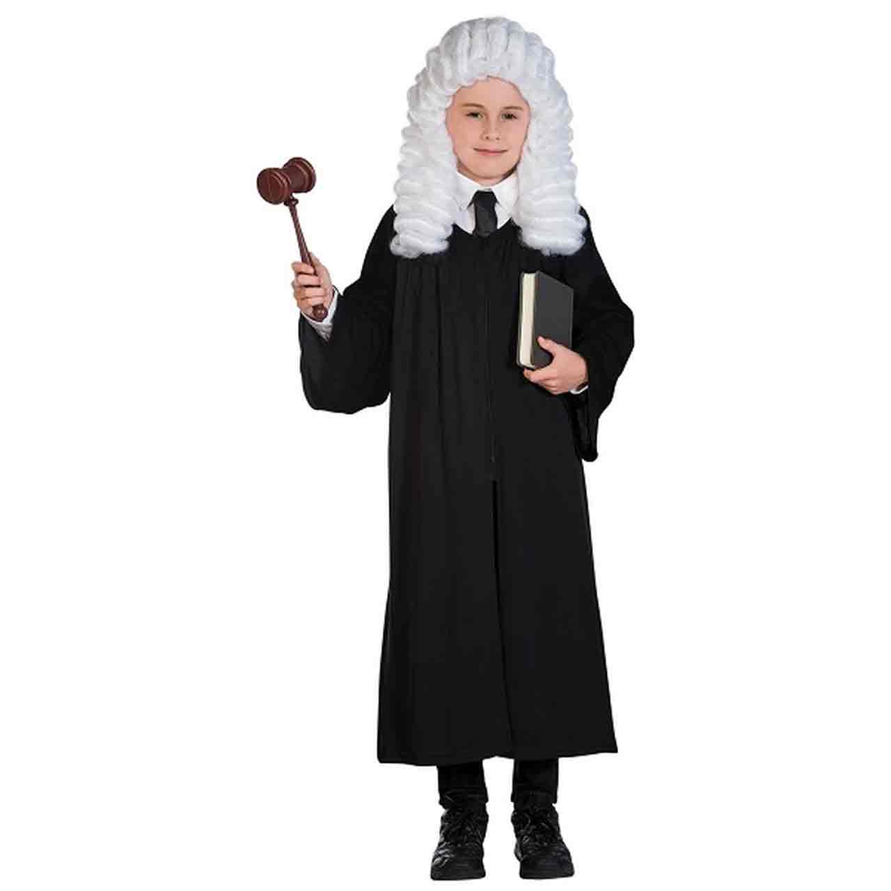 Child Judge Robe Black Standard