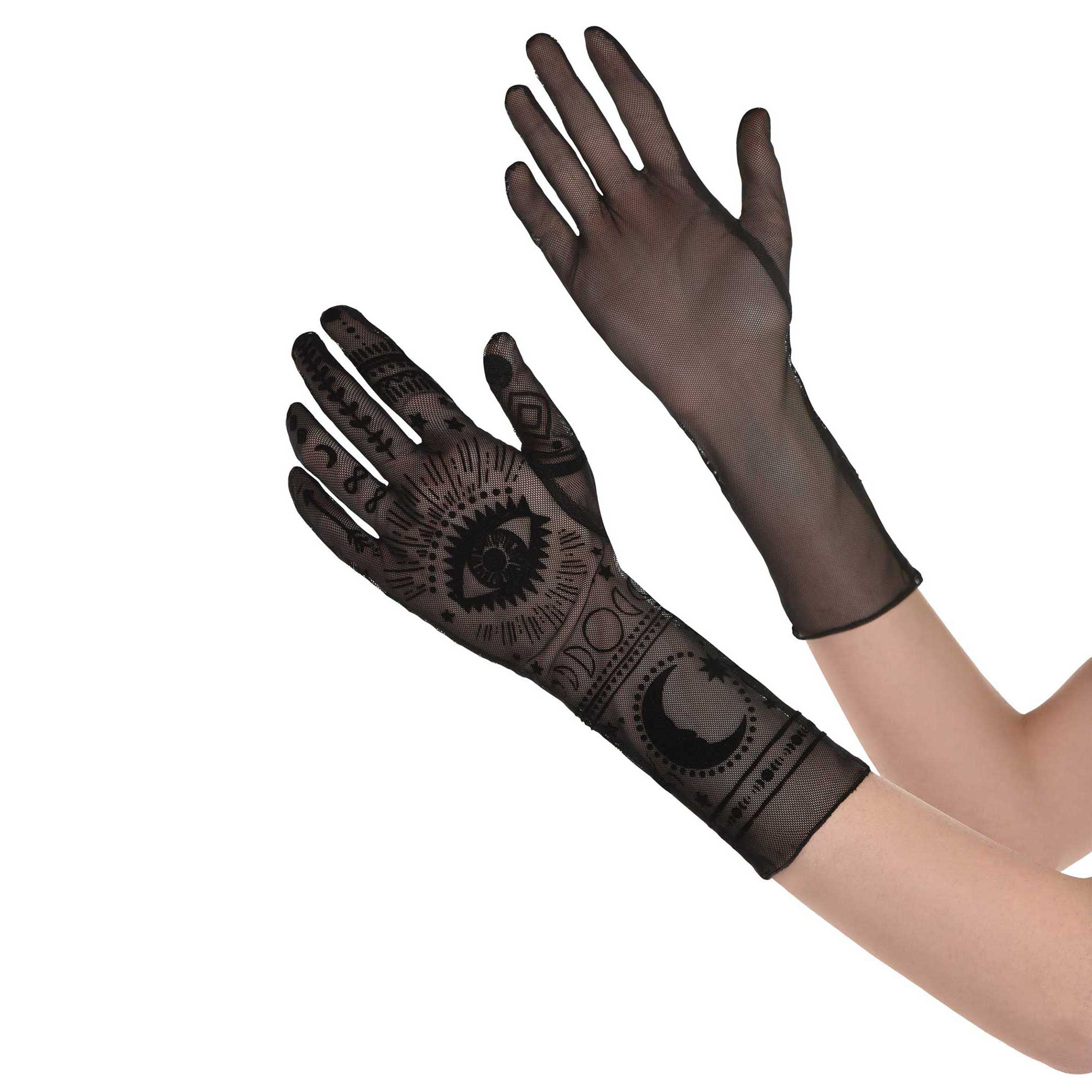 Adult Sheer Mystic Celestial Gloves