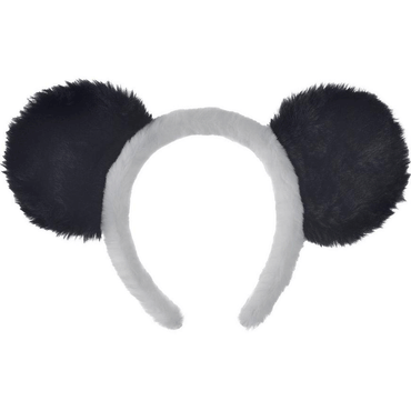 Panda Furry Ears Headband