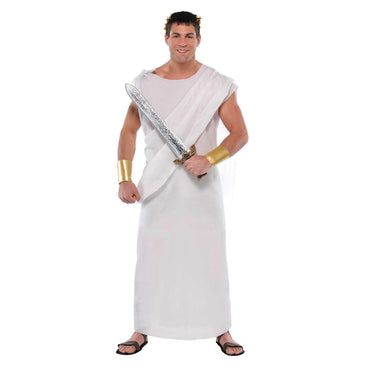 Adult Unisex Toga-Standard Costume Costumes & Apparel - Party Centre