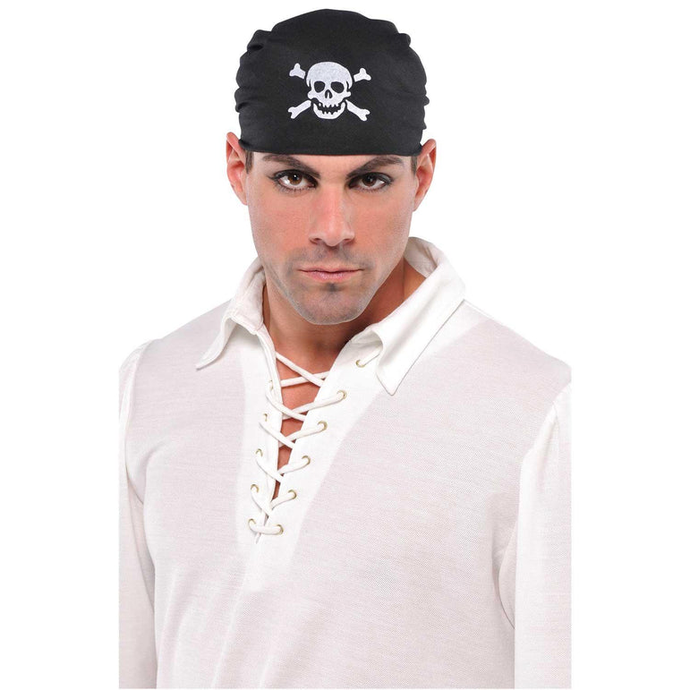 Pirate Skull Bandana Costumes & Apparel - Party Centre