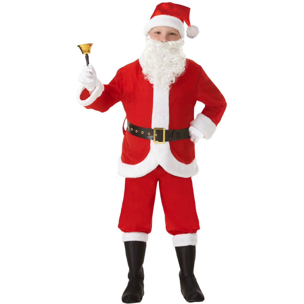 Child Santa Suit Christmas Holiday Costume Costumes & Apparel - Party Centre