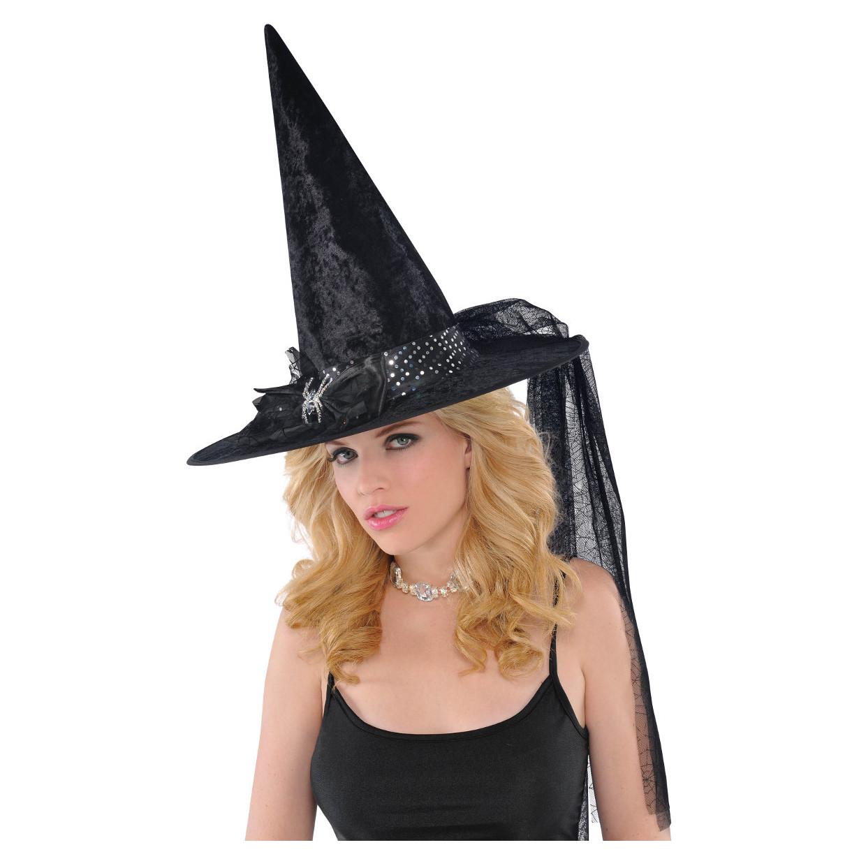 Fancy Witch Hat Costumes & Apparel - Party Centre