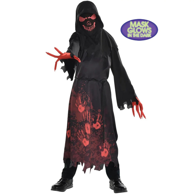 Child Hooded Horror Boy Costume