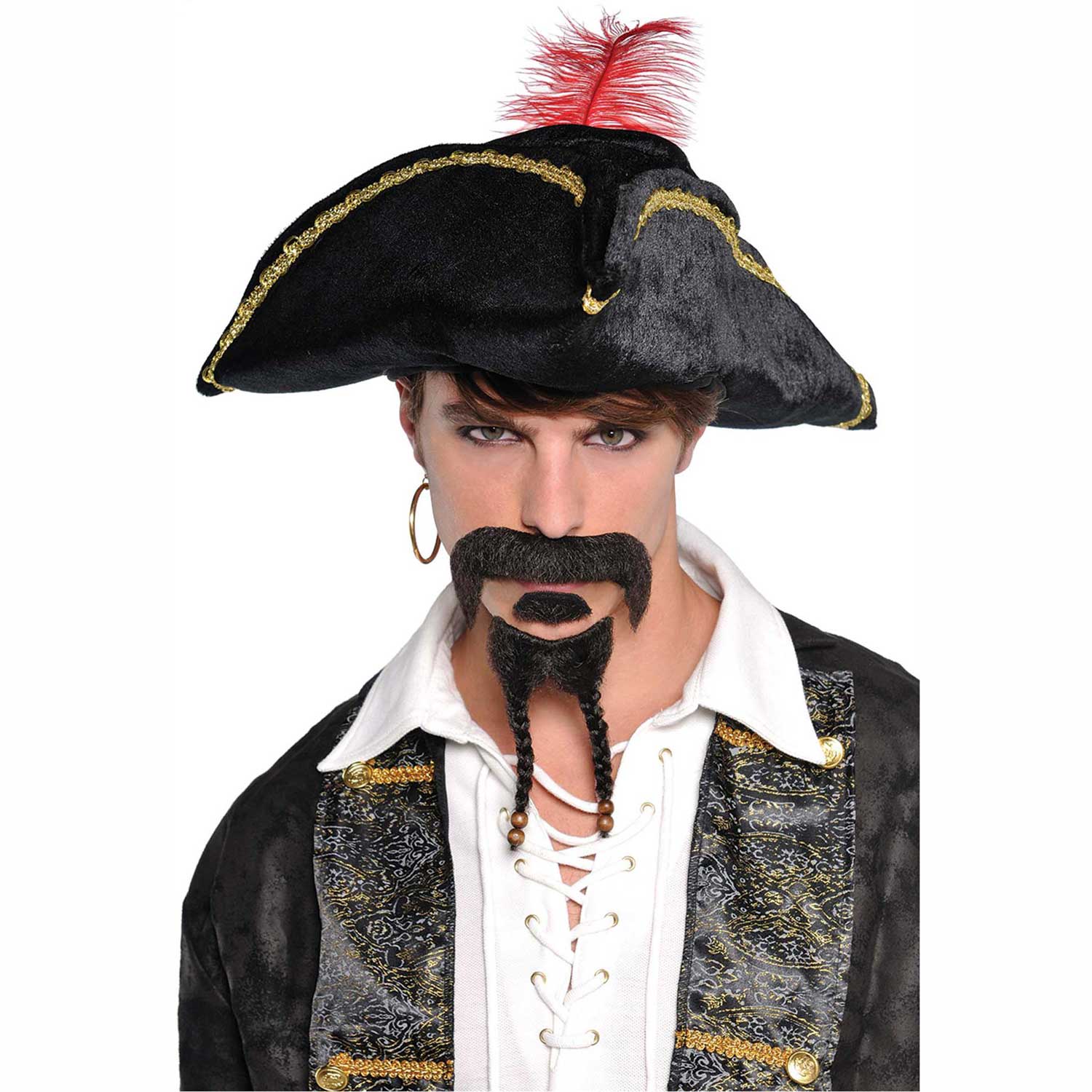 Facial Hair Set Pirate Costumes & Apparel - Party Centre