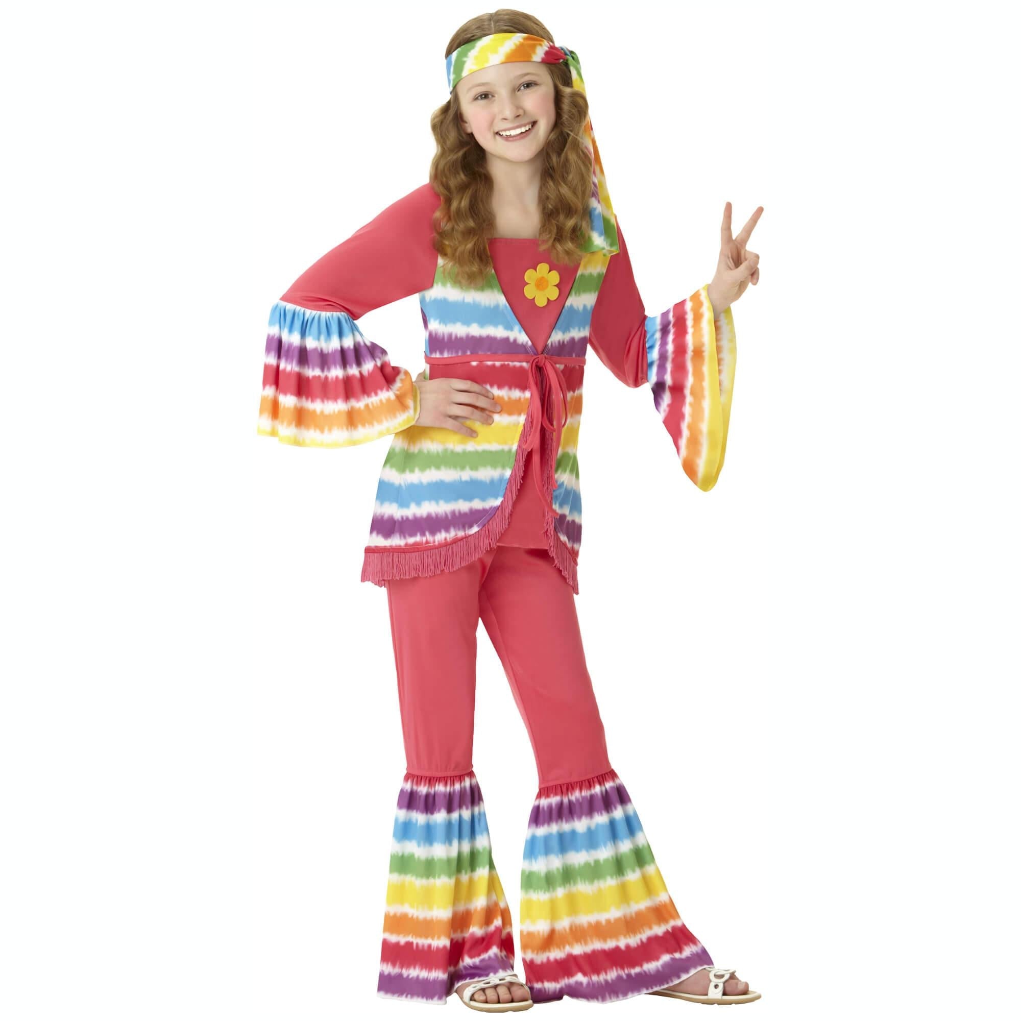 Teen Groovy Girl 1970s Costume Costumes & Apparel - Party Centre