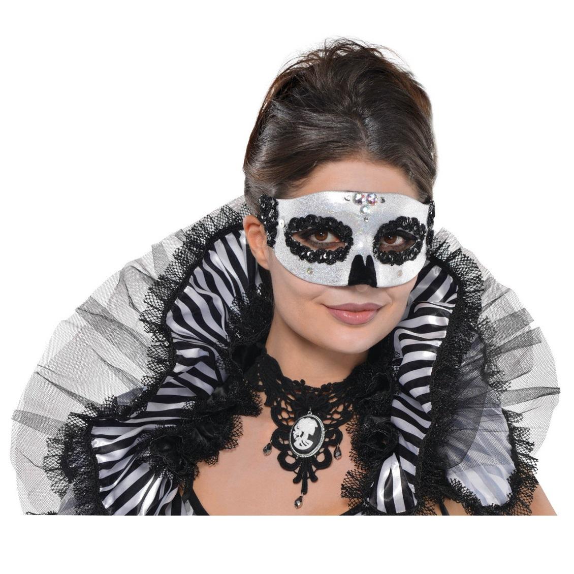 Venetian Skull Mask Costumes & Apparel - Party Centre