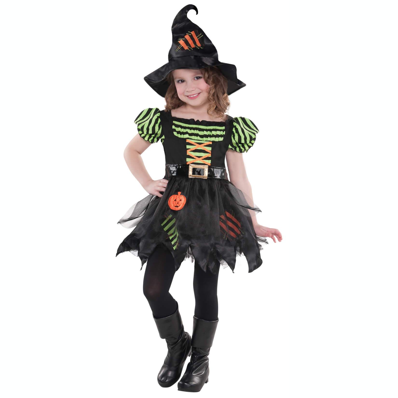Child Pumpkin Patch Witch Halloween Costume Costumes & Apparel - Party Centre