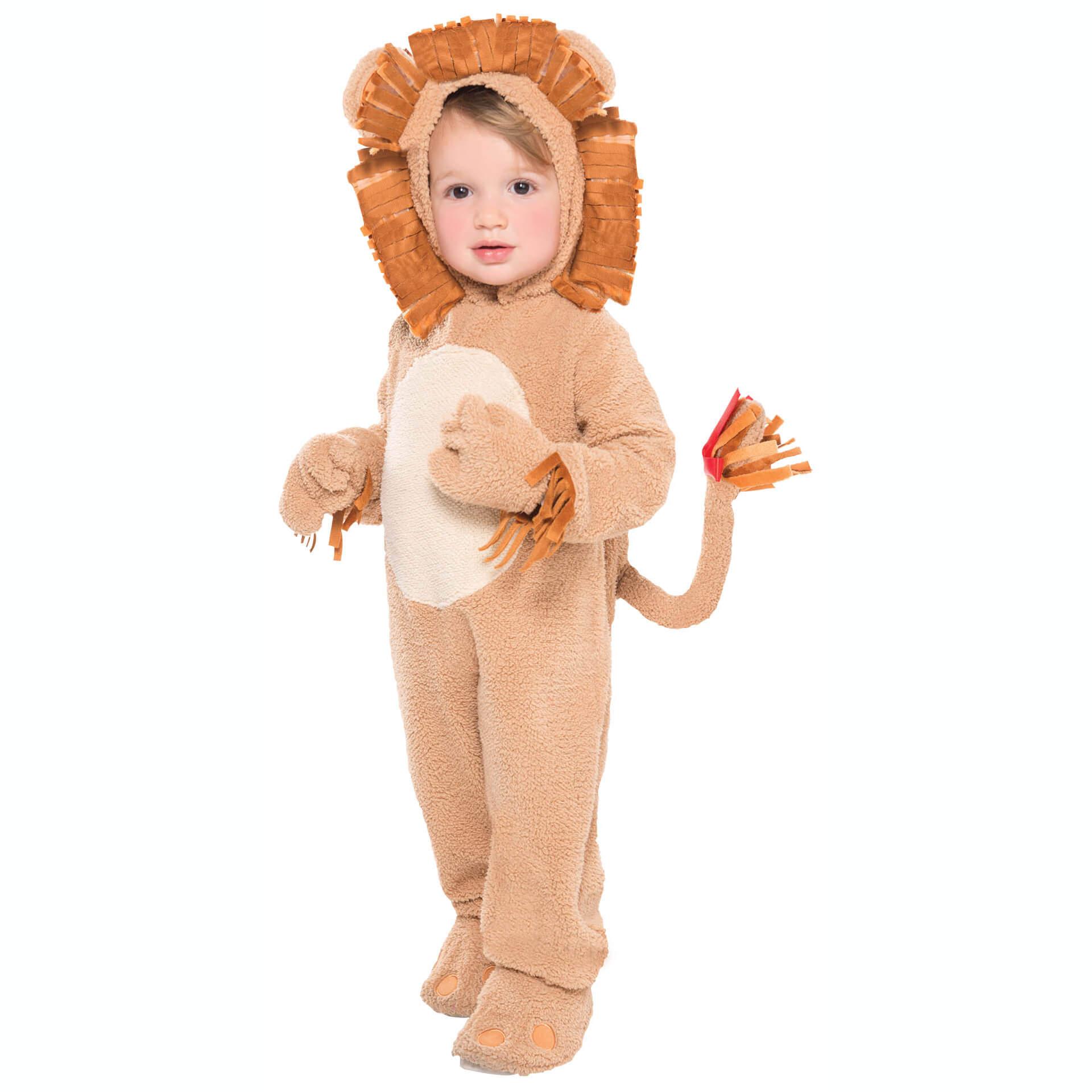 Toddler Loveable Lion Animal Costume Costumes & Apparel - Party Centre