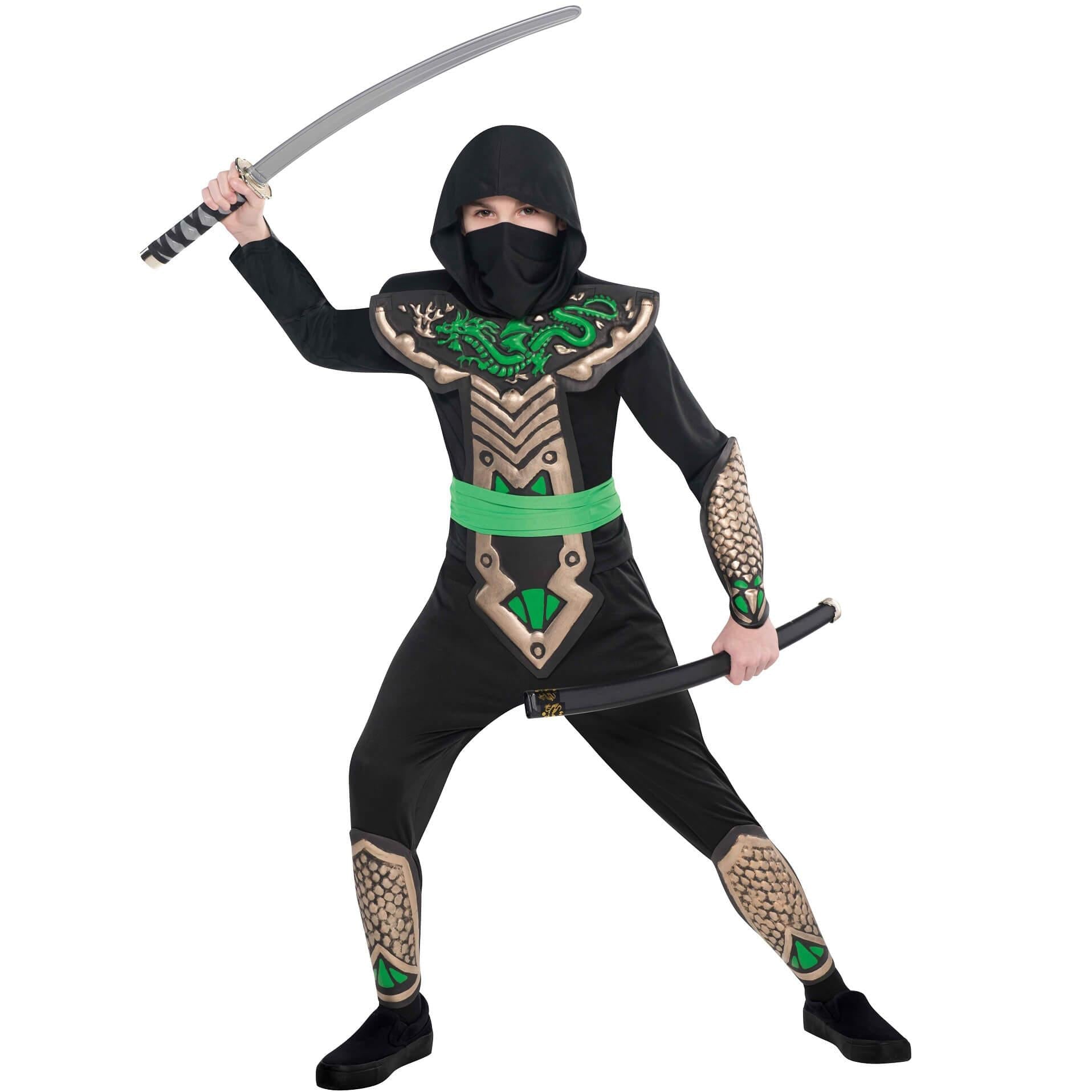 Child Dragon Slayer Ninja Warrior Costume Costumes & Apparel - Party Centre