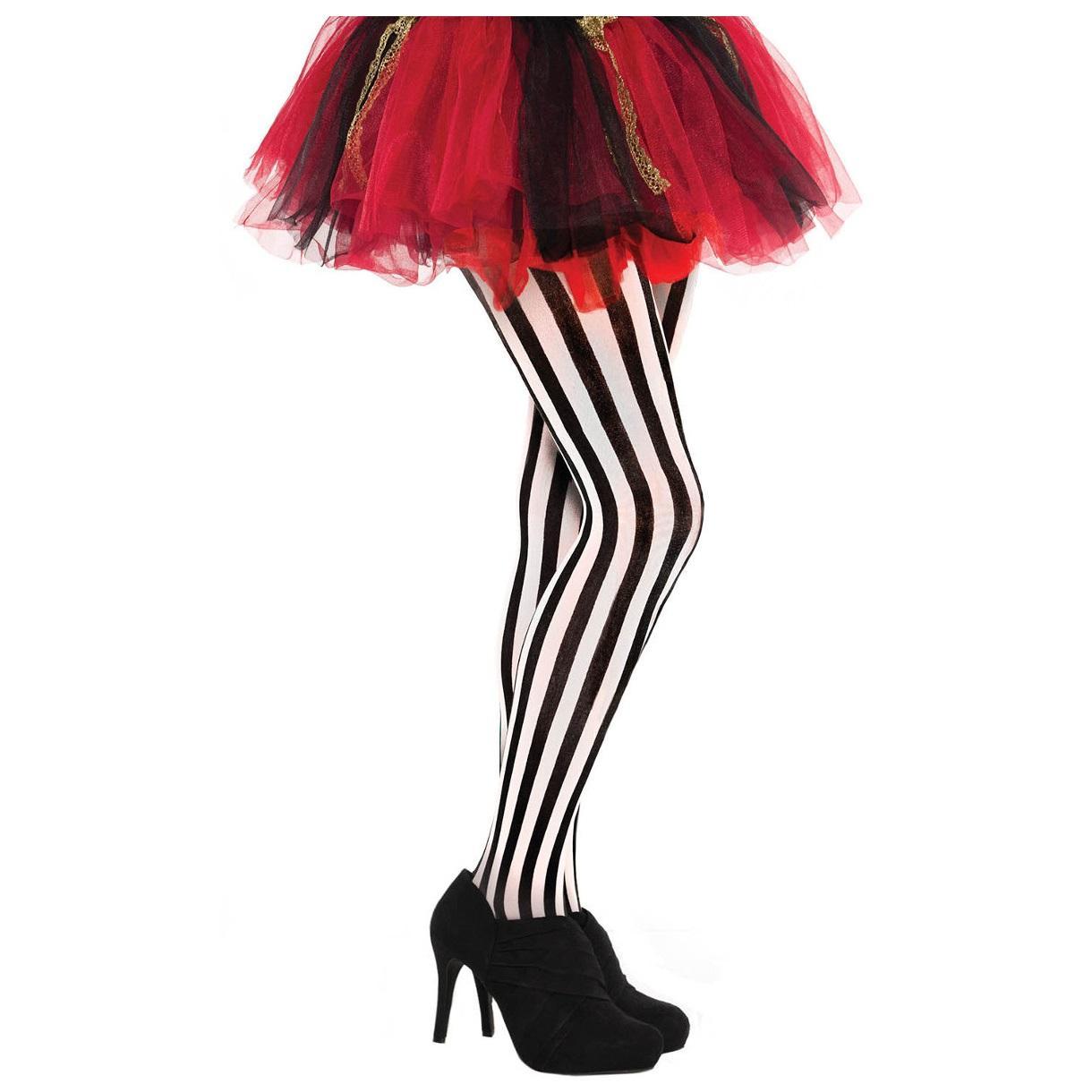 Vertical Striped Tights Costumes & Apparel - Party Centre