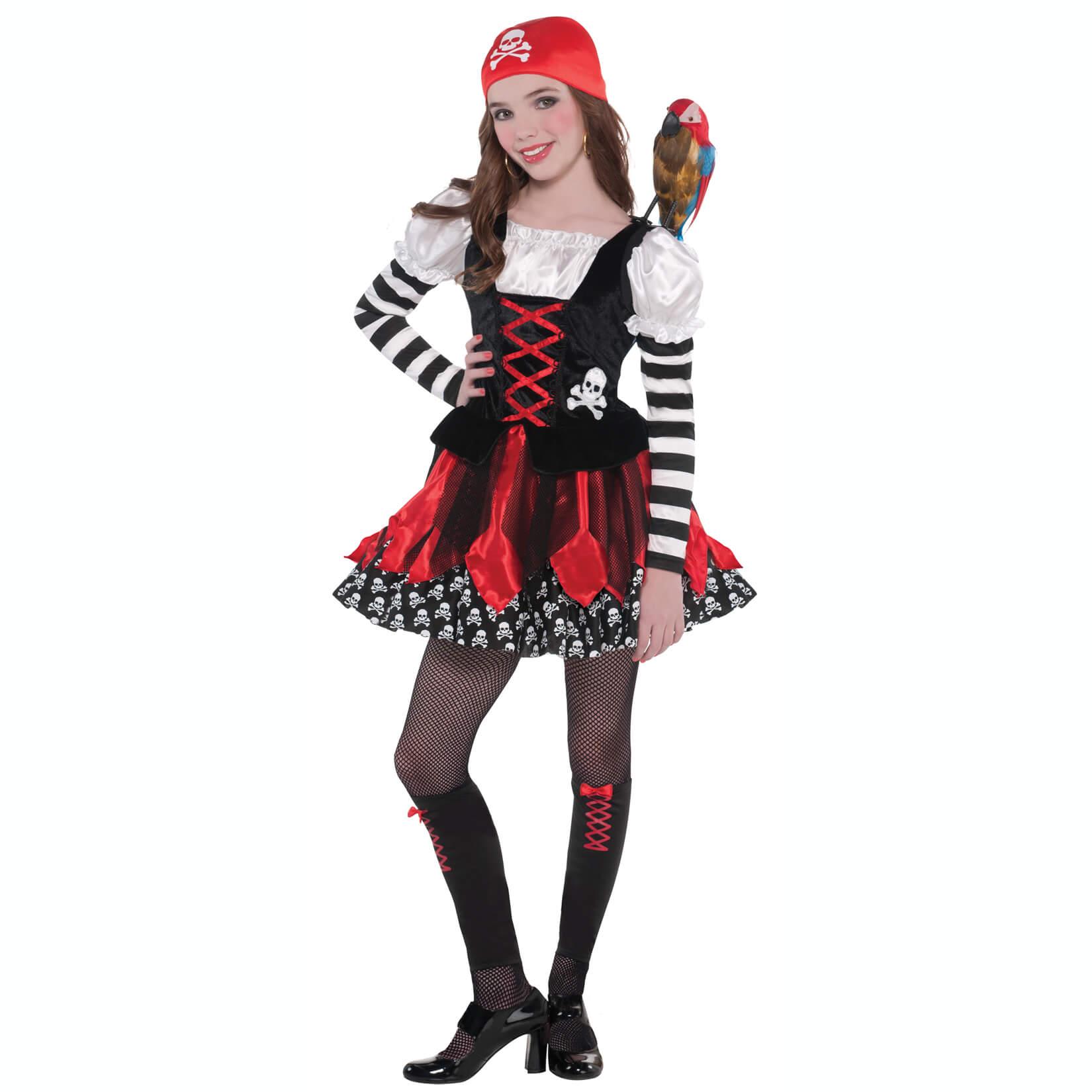 Child Crossbone Cutie Pirate Costume Costumes & Apparel - Party Centre