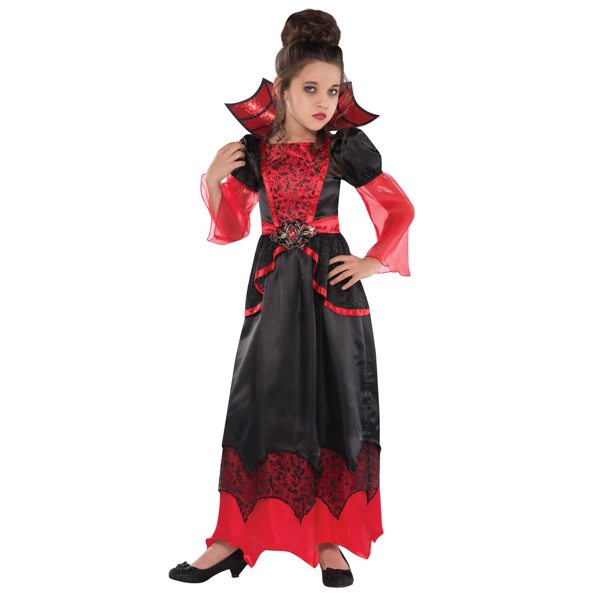 Child Vampire Queen Halloween Costume Costumes & Apparel - Party Centre
