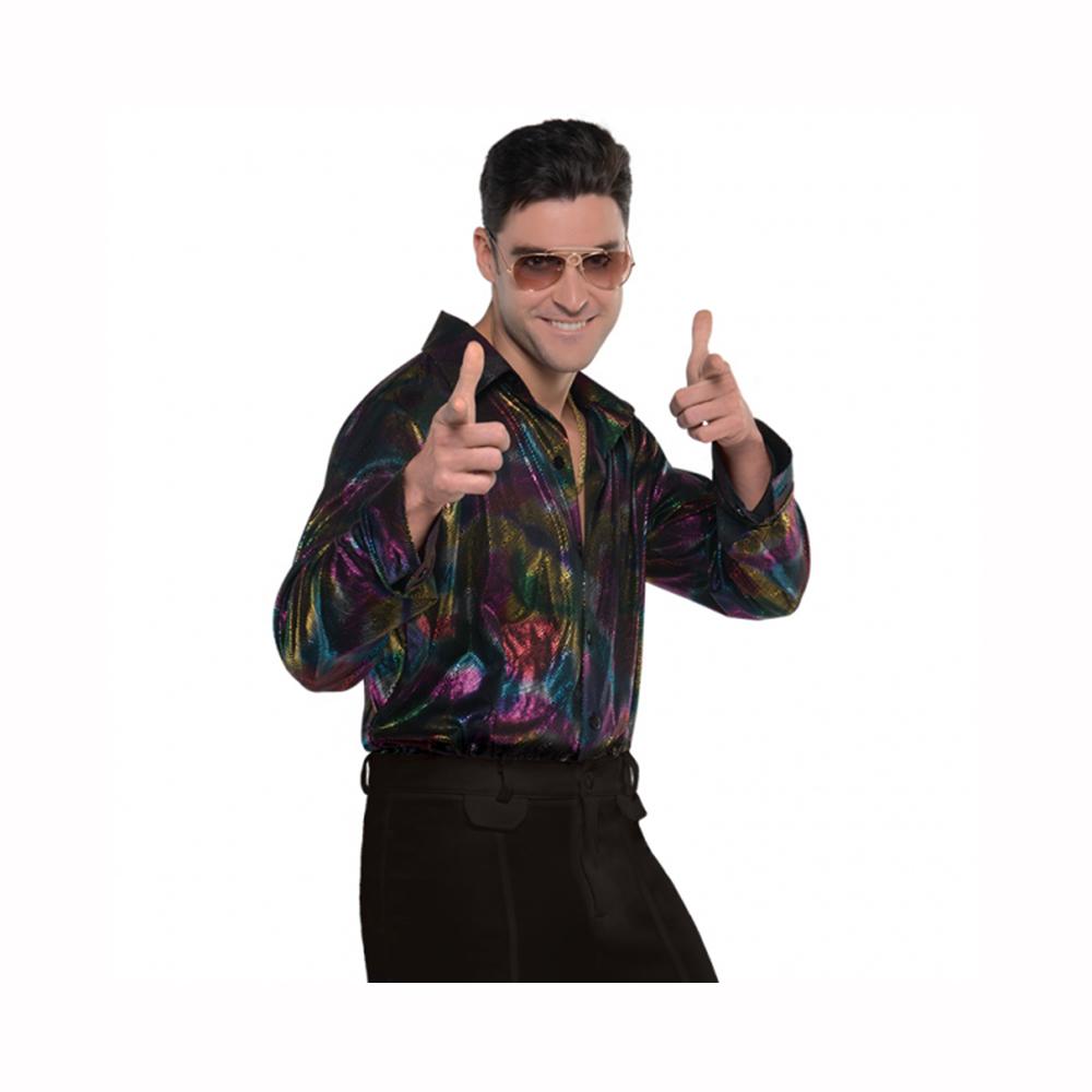 Men's Disco Shirt Costumes & Apparel - Party Centre