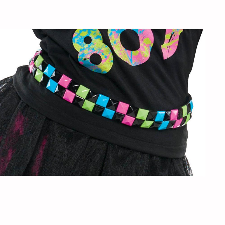 Neon Tile Belt Costumes & Apparel - Party Centre