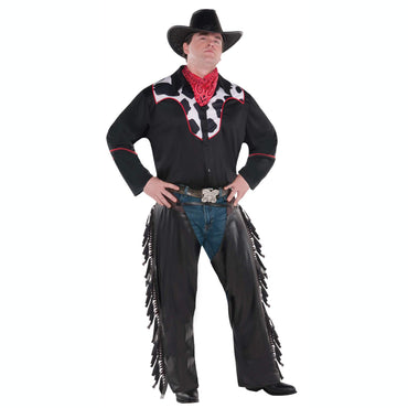 Adult Plus Size Outlaw Western Costume Costumes & Apparel - Party Centre