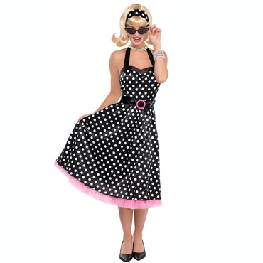 Adult Adults Twist & Shout Dress 1950s Costume Costumes & Apparel - Party Centre