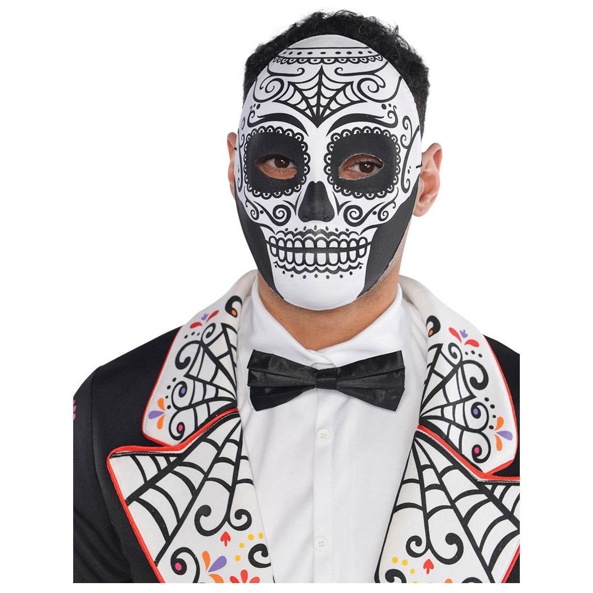 Day Of The Dead Full Mask Costumes & Apparel - Party Centre