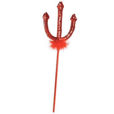 Devil Mini Sequin Pitchfork Costumes & Apparel - Party Centre