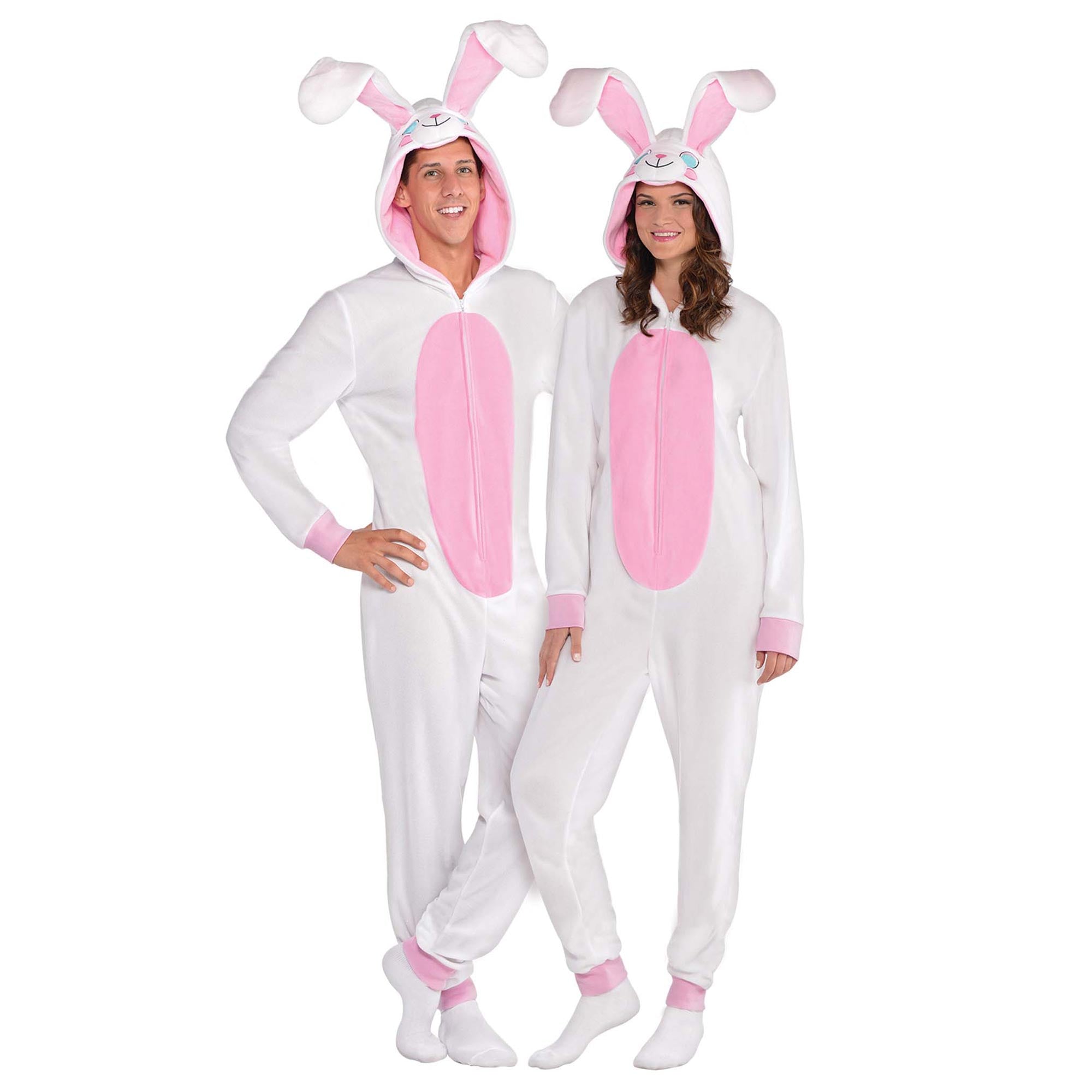 Adult Easter Bunny Zipster Costume