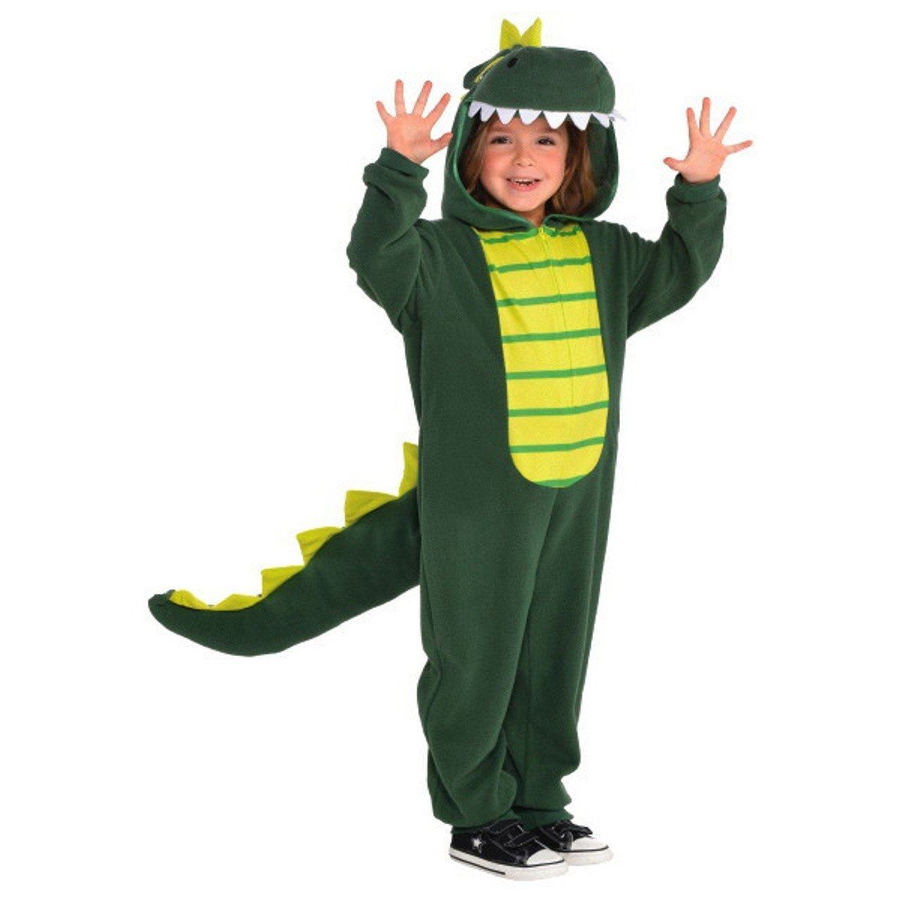 Child Dinosaur Zipster Costume Costumes & Apparel - Party Centre