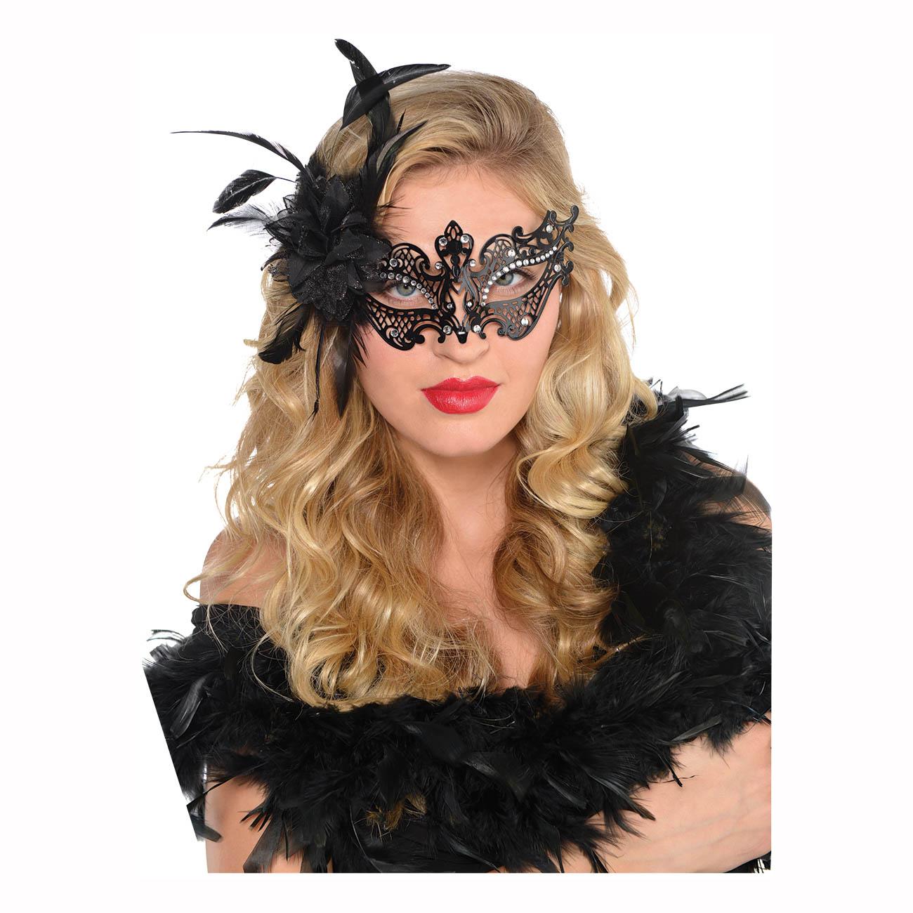 Floral Filigree Mask Costumes & Apparel - Party Centre