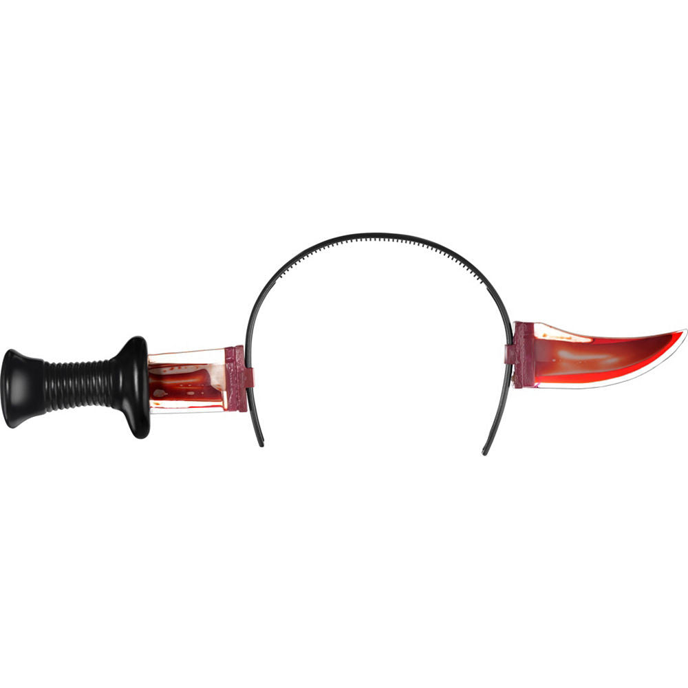 Bleeding Knife Headband Costumes & Apparel - Party Centre