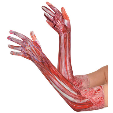 Bloody Gloves Costumes & Apparel - Party Centre