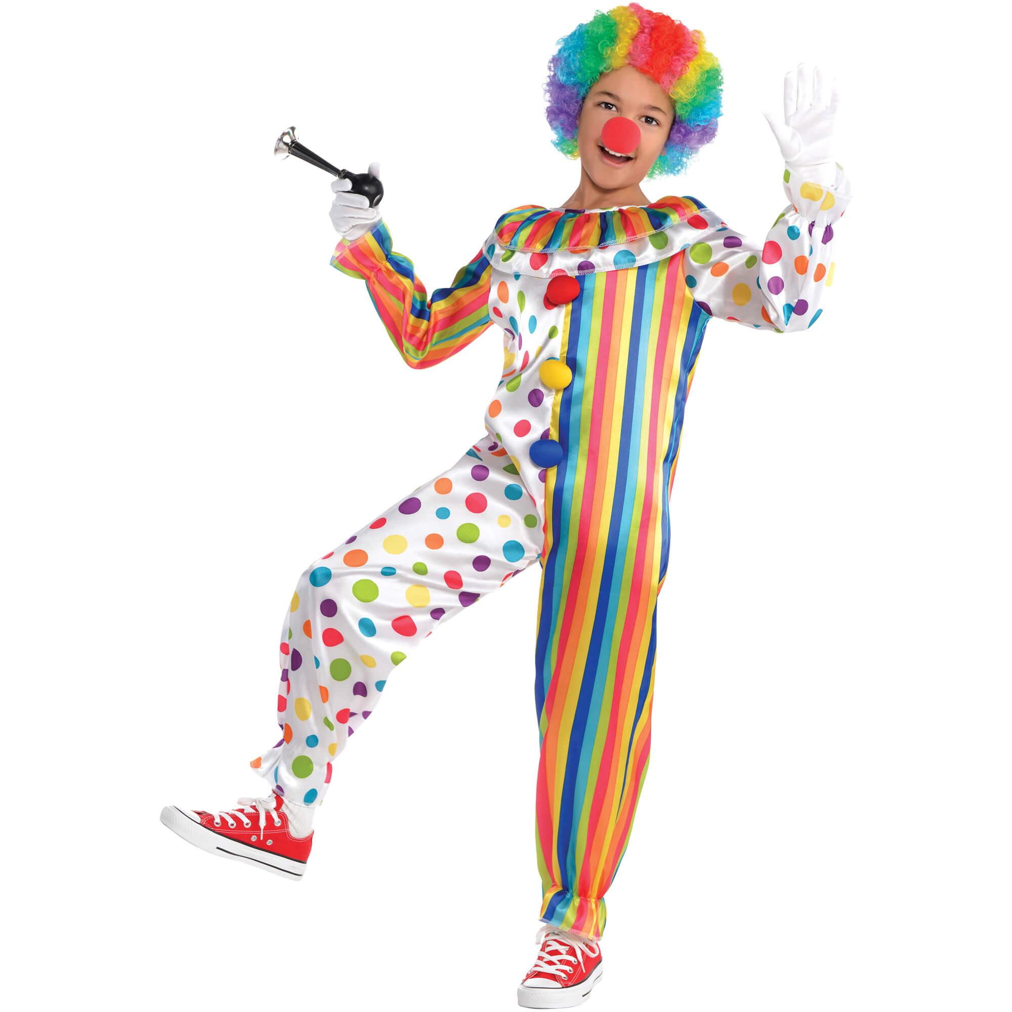 Child Clown Jumpsuit Funny Costume Costumes & Apparel - Party Centre