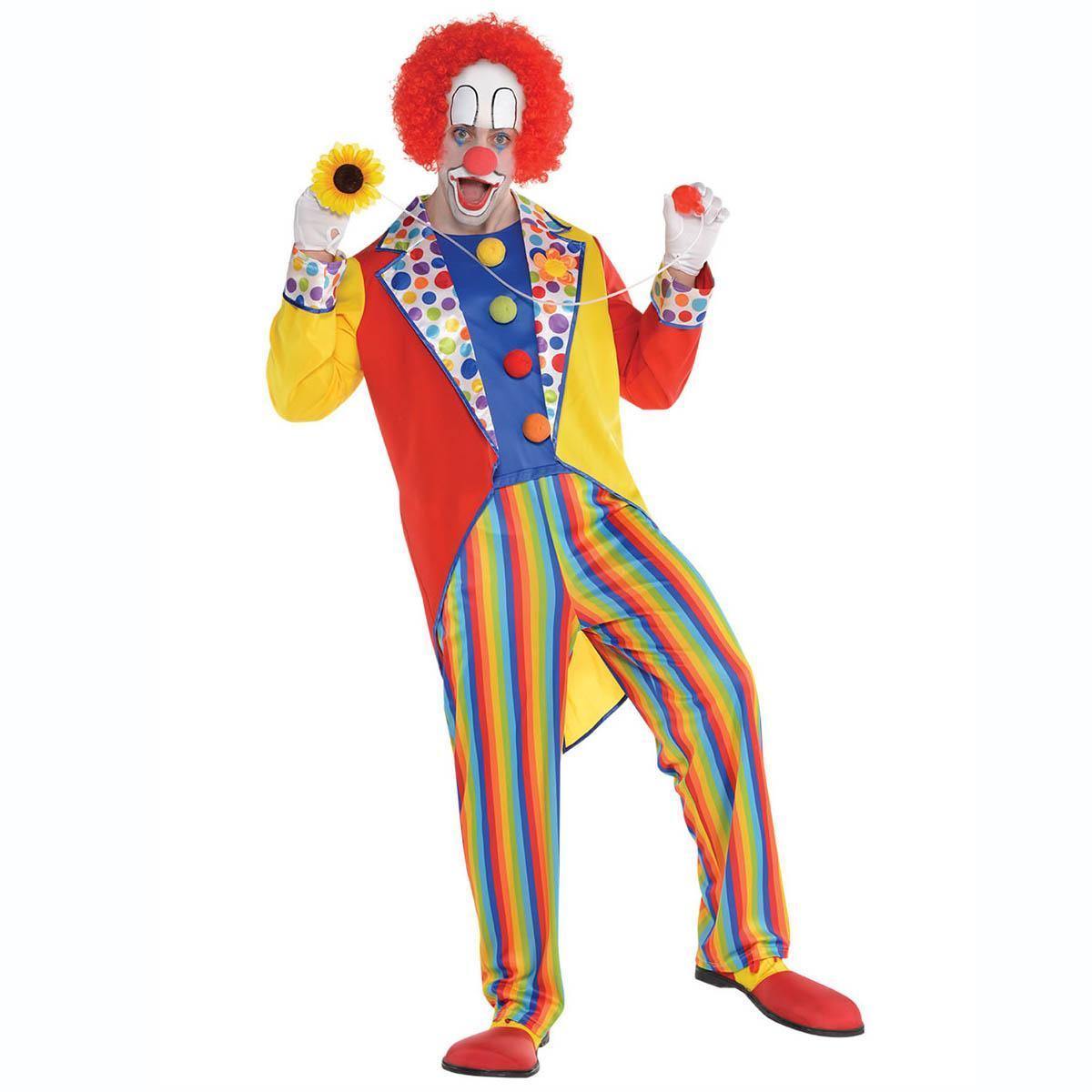 Adult Clown Suit Costume Costumes & Apparel - Party Centre