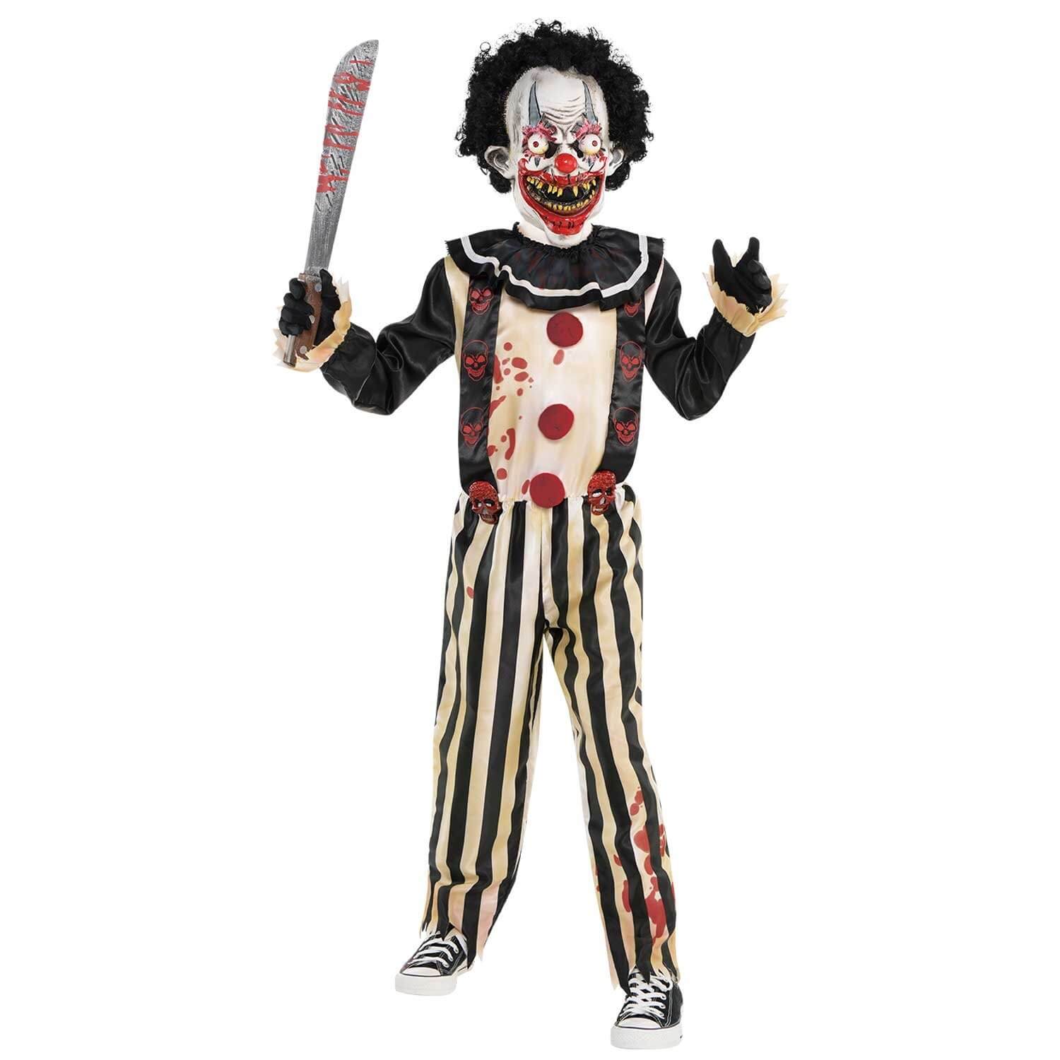 Child Slasher Clown Halloween Costume Costumes & Apparel - Party Centre