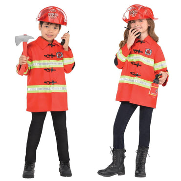 Child Firefighter Career Costume Kit Costumes & Apparel - Party Centre