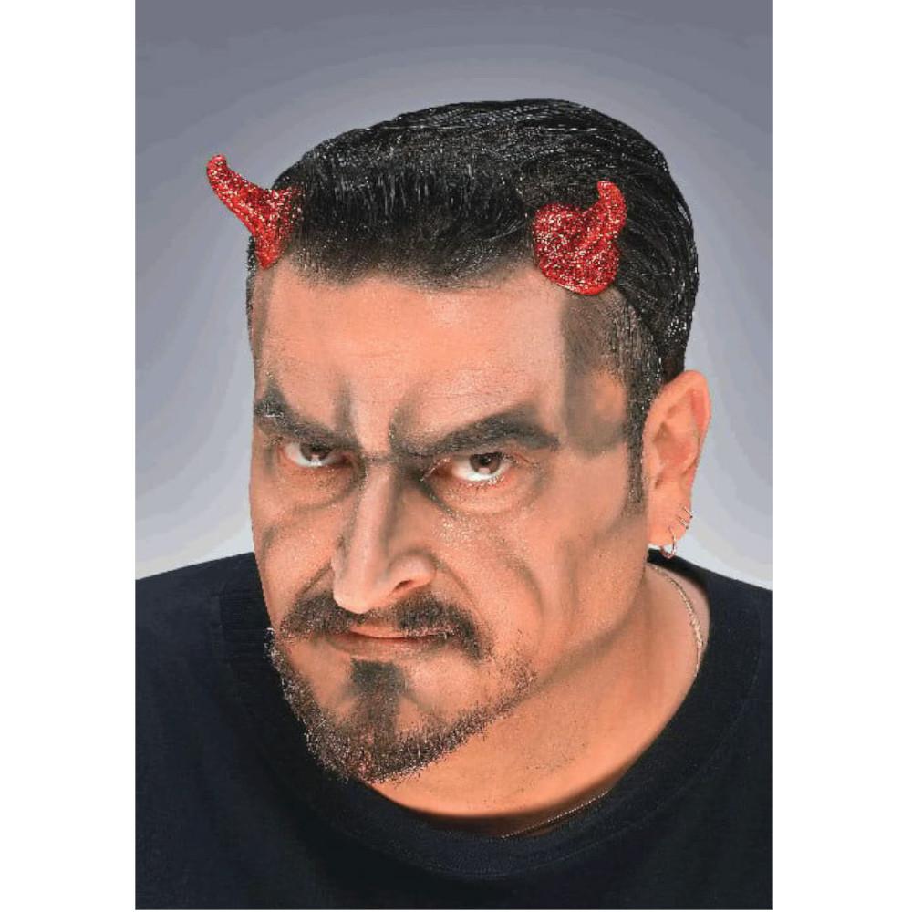 Red Glitter Devil Horns Costumes & Apparel - Party Centre