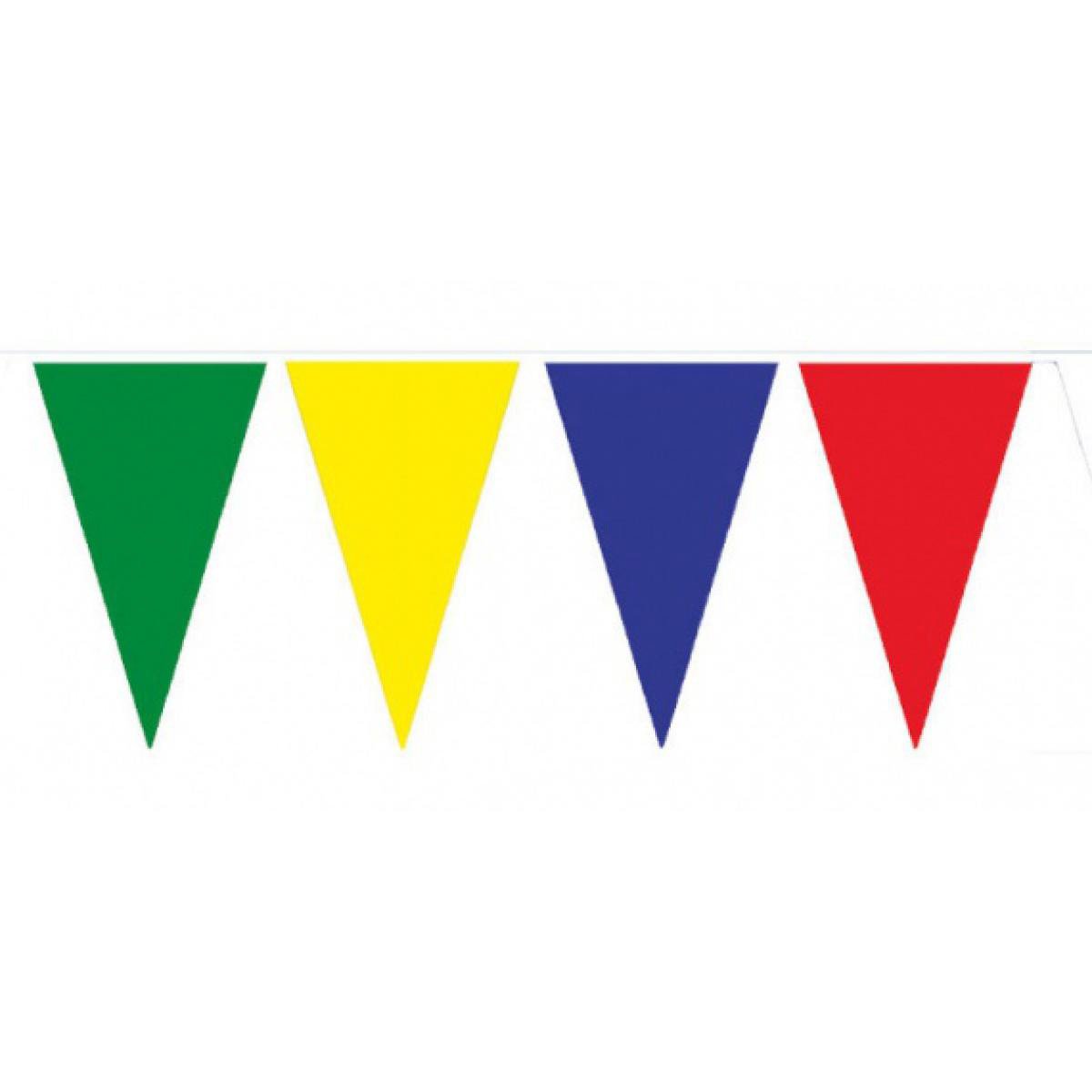 Multi Colored Pennant Banner Decorations - Party Centre