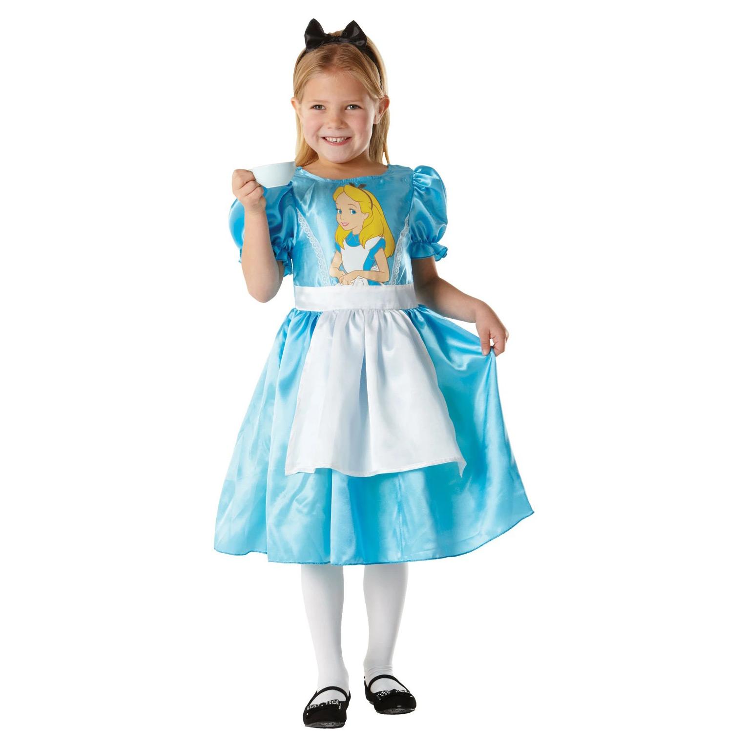 Child Disney Alice in Wonderland Classic Costume Costumes & Apparel - Party Centre
