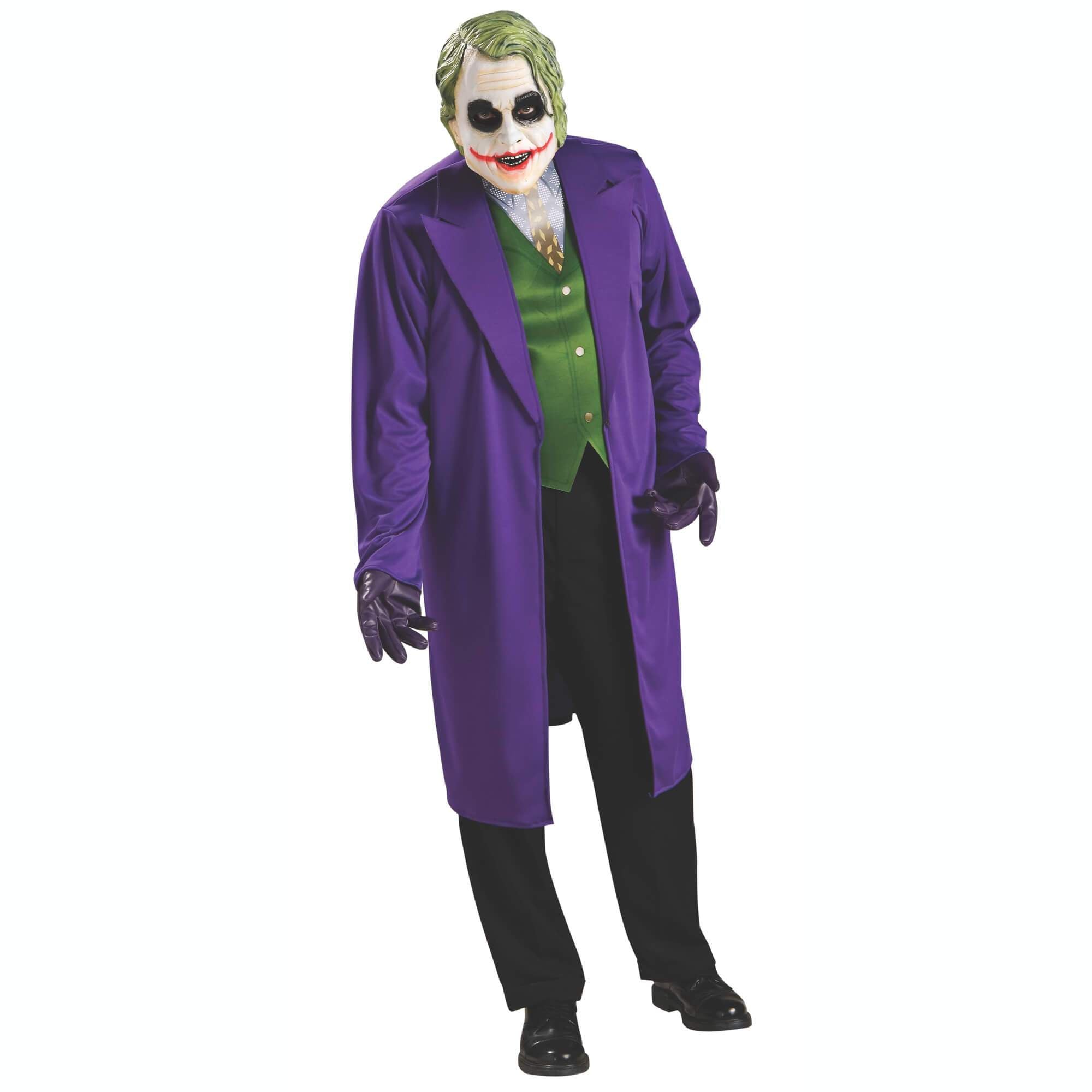 Adult The Joker Batman Villain Costume Costumes & Apparel - Party Centre