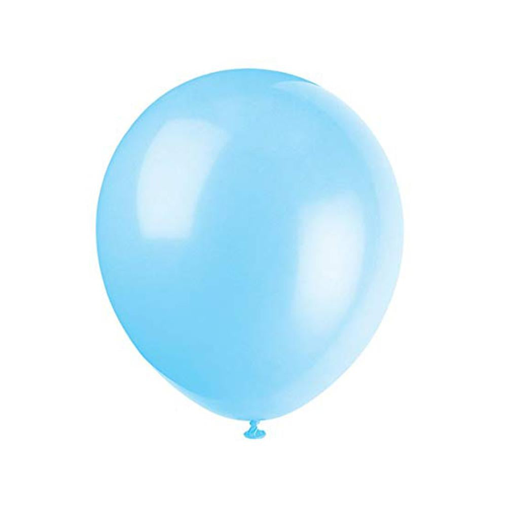 Standard Powder Blue Balloons 12in, 100pcs Balloons & Streamers - Party Centre