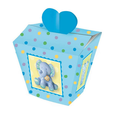 Teeny Tiny Boy Favor Boxes 24pcs Favours - Party Centre