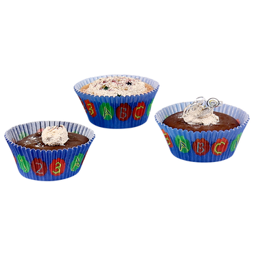 ABC Cupcake Cases 48pcs Party Accessories - Party Centre