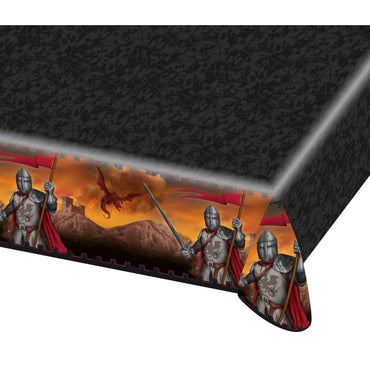 Knights Tablecover Printed Tableware - Party Centre